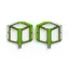 Acid Flat A2-IB Pedals in Green