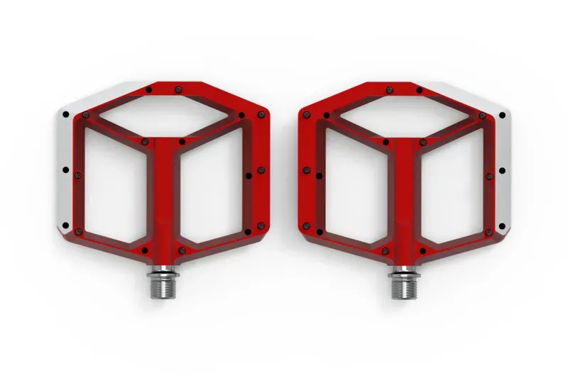 Acid Flat A2-IB Pedals in Red