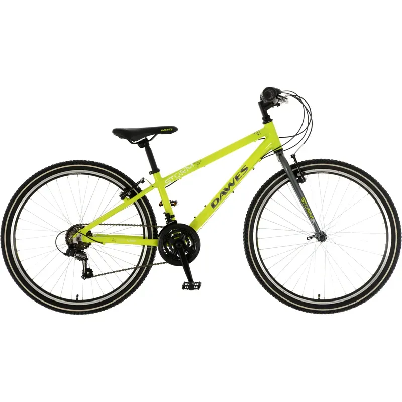 Dawes Storm 26in Rigid Childrens Bike in Green