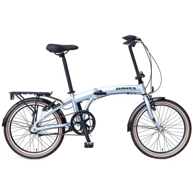 Dawes Diamond 20in Folding Bike in Silver