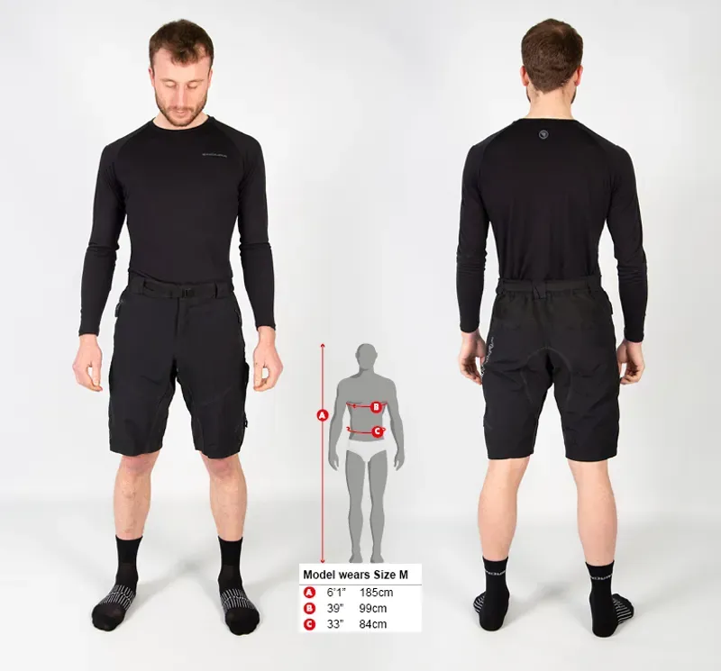 Endura Hummvee Short II Black XL-3