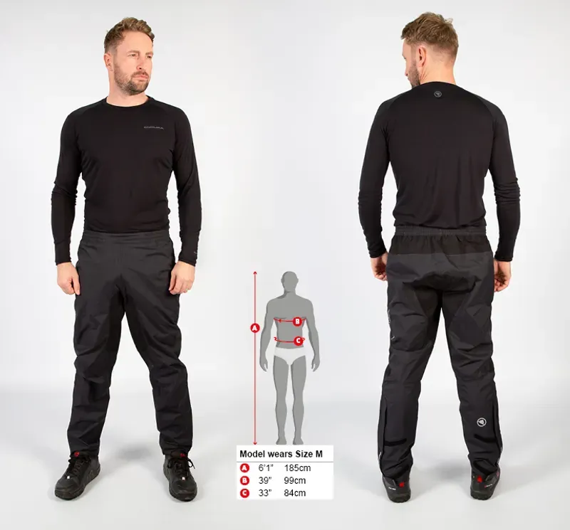 Endura Hummvee Waterproof Trouser Black S-1