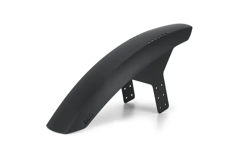 Acid Mud Blocker Front Short Mudguard in Black