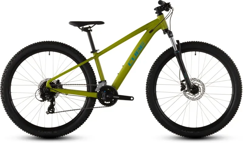 Cube Acid 260 Disc Kids Bike in Lizard/Blue