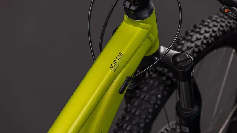 Cube Acid 260 Disc Kids Bike in Lizard/Blue-2