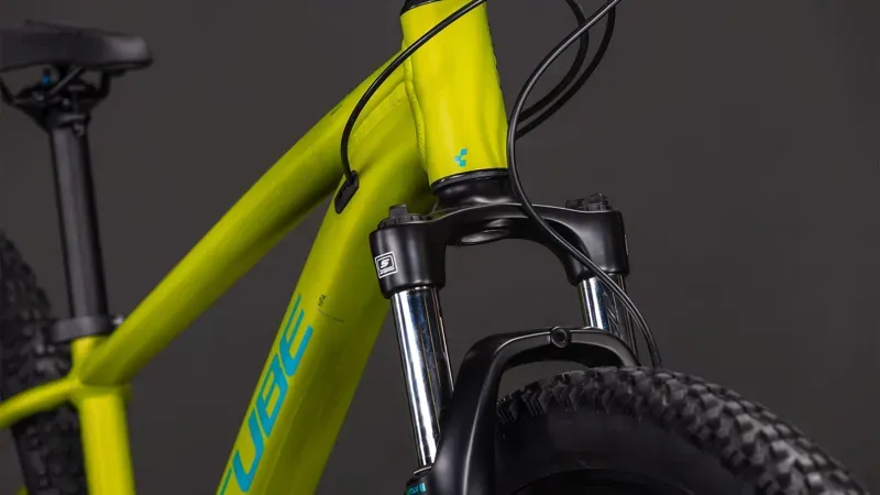 Cube Acid 260 Disc Kids Bike in Lizard/Blue-6