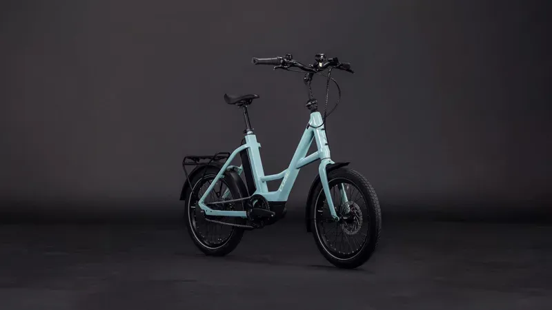 Cube Compact Hybrid Comfort 545 eMountain Bike in Sky Light Blue/Blue-1