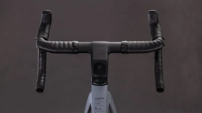 Cube Litening Aero C:68X SLX Road Bike in Sea Grey/Black-3