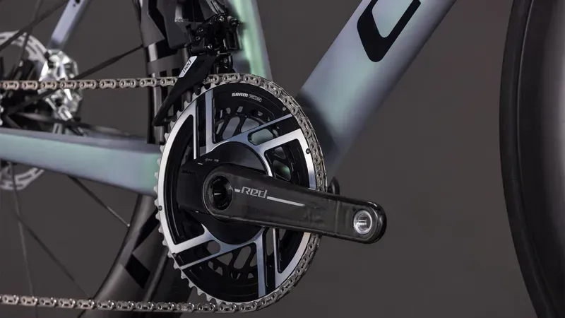 Cube Litening Aero C:68X SLX Road Bike in Sea Grey/Black-5