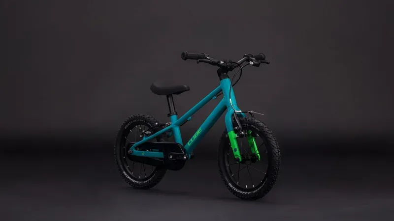 Cube Numove 140 Kids Bike in Sea Green/Green-1