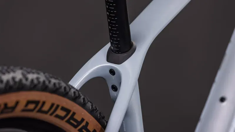Cube Reaction C:62 Race Mountain Bike in Fog Grey/White-3