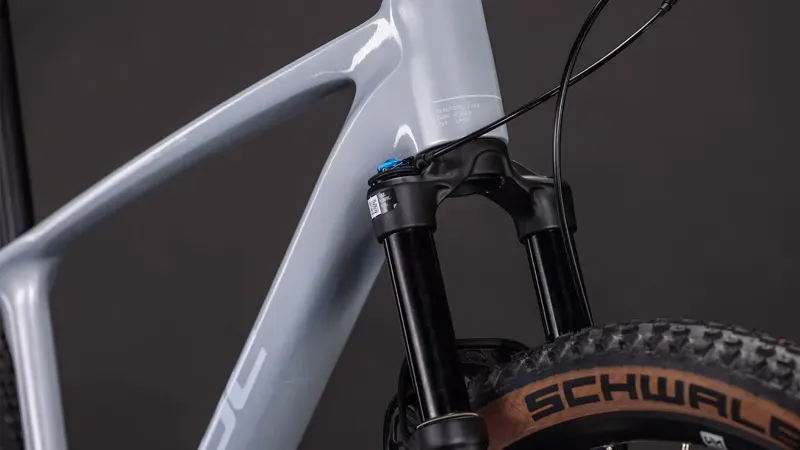 Cube Reaction C:62 Race Mountain Bike in Fog Grey/White-7