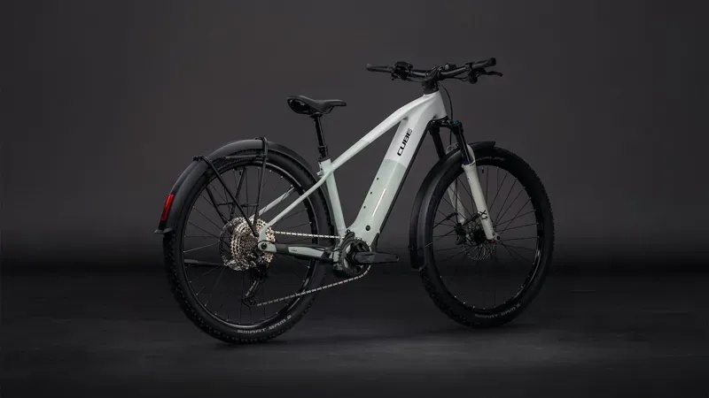 Cube Reaction Hybrid Pro 800 FE E-MTB In Desert Stone/Dried Herbs-1