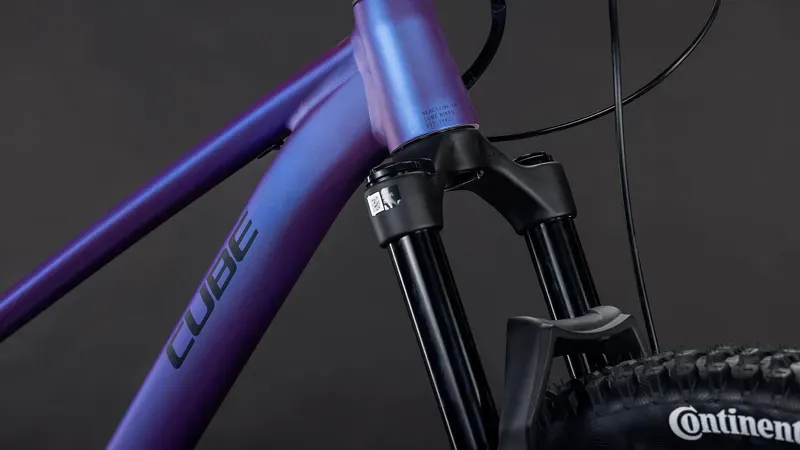 Cube Reaction TM Pro Mountain Bike in Blue Violet/Black-5