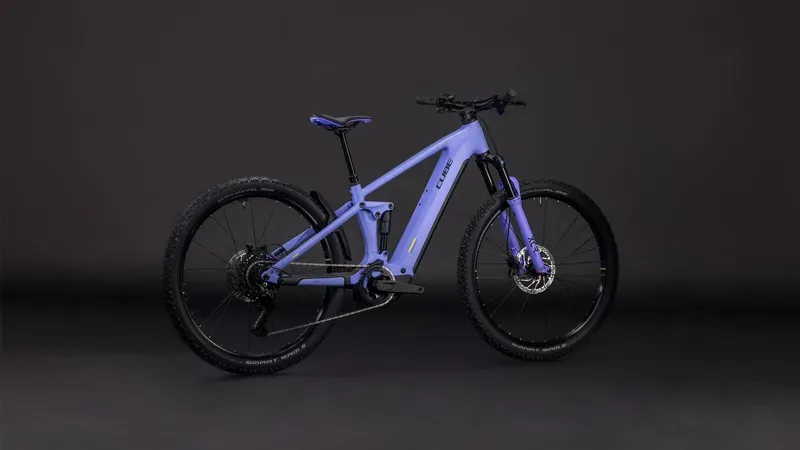 Cube Stereo Hybrid One22 Pro 800 E-Hybrid in Lucidlilac/Lime-1