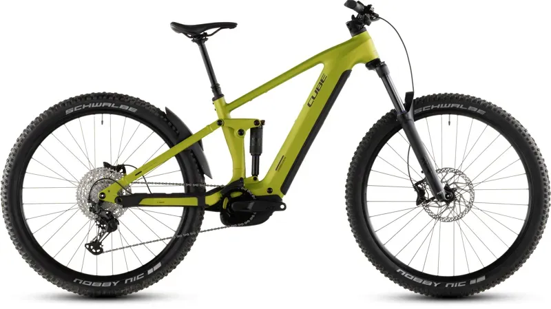 Cube Stereo Hybrid One44 Pro 800 E-MTB in Lizard/Black