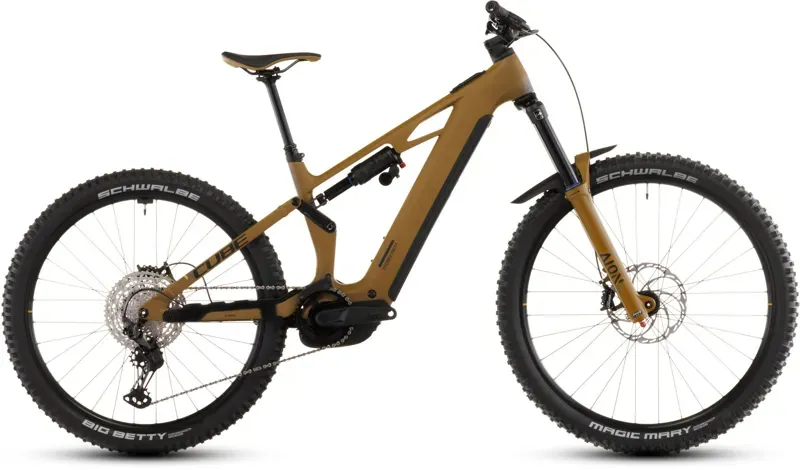 Cube Stereo Hybrid One77 HPC Race 800 E-MTB in Willow Green/Black