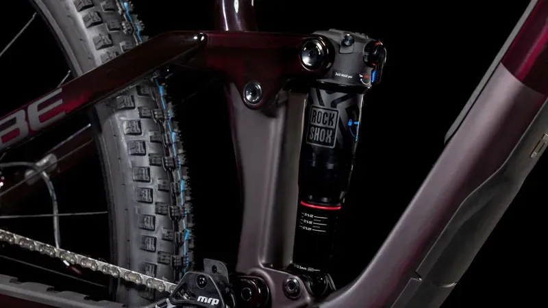 Cube Stereo One44 C:68X SLX 29 Mountain Bike in Liquid Violet/Black-6