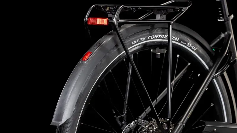 Cube Supreme Hybrid Pro 625 City E-Bike In Black/Spectral-4