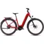 Cube Kathmandu Hybrid Comfort Pro 800 EE Electric Bike in Electric Red/Red