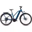 Cube Kathmandu Hybrid EX 800 Trapeze Electric Bike in Electric Blue/Chrome