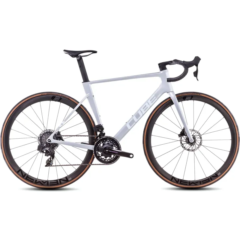 Cube Litening Air c:68x Pro Road Bike in Fog Grey/White