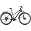 Cube Nature One Allroad Trapeze Hybrid Bike in Black/Black