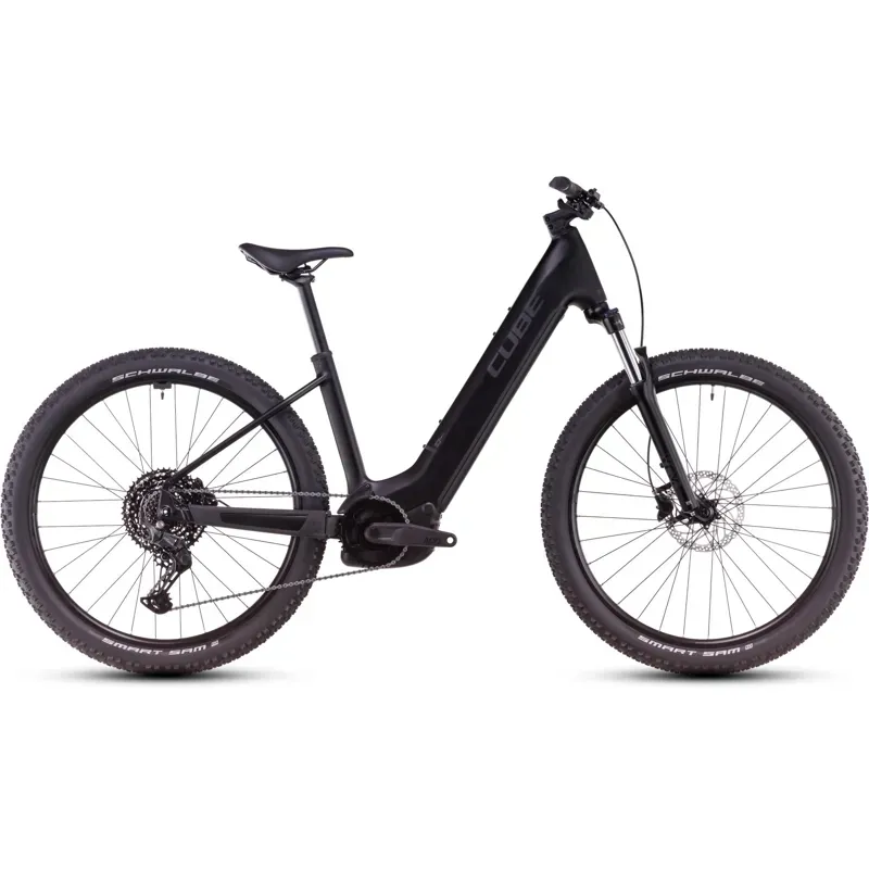 Cube Reaction Hybrid One 600 EE Electric Bike in Blackline