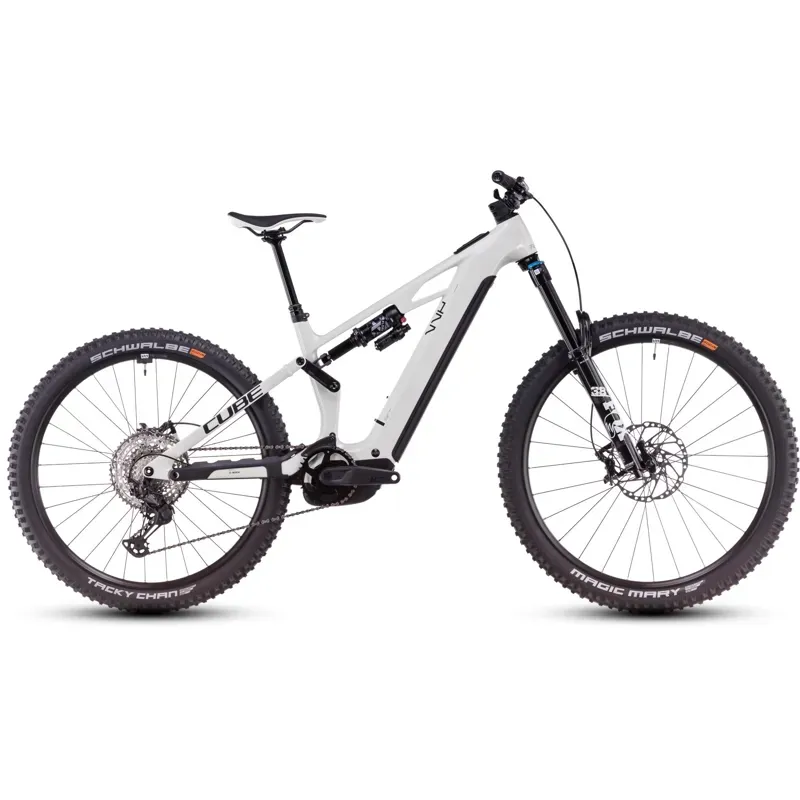 Cube Stereo Hybrid One77 HPC SLX eMountain Bike in Desert Stone/Black
