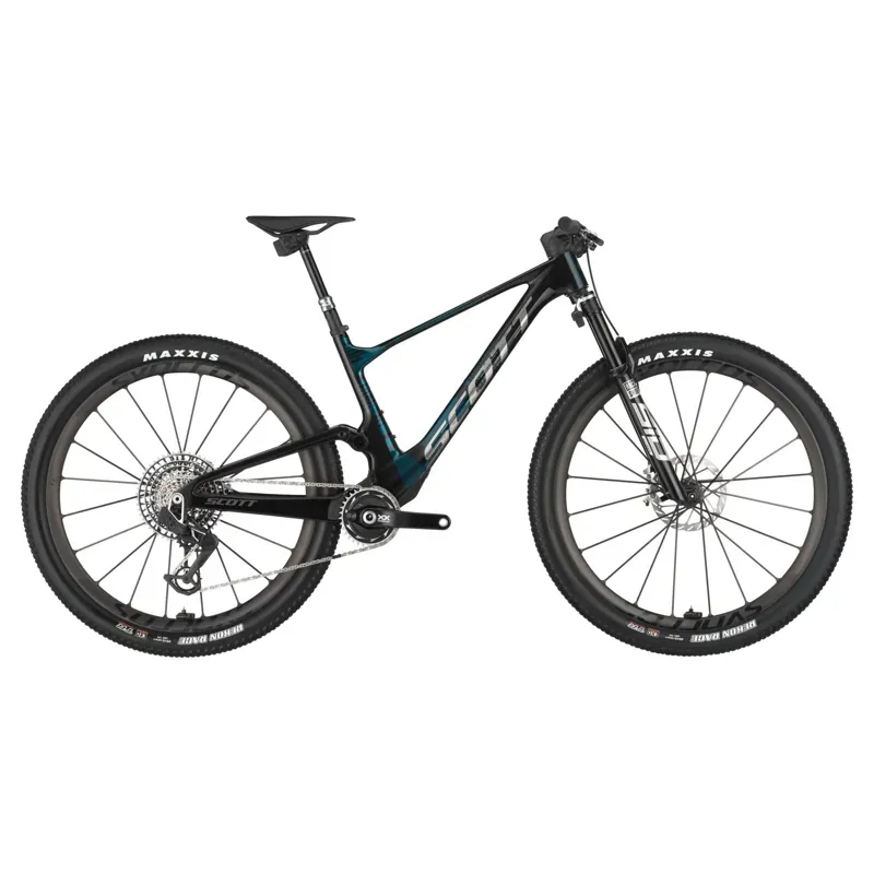 Scott Spark RC SL XC Mountain Bike in Martin Green