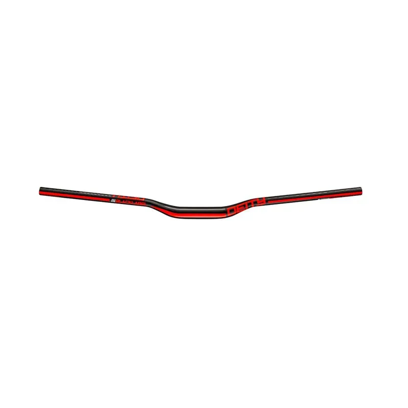 Deity Blacklabel 25mm Rise x 800mm Aluminium Handlebar in Red