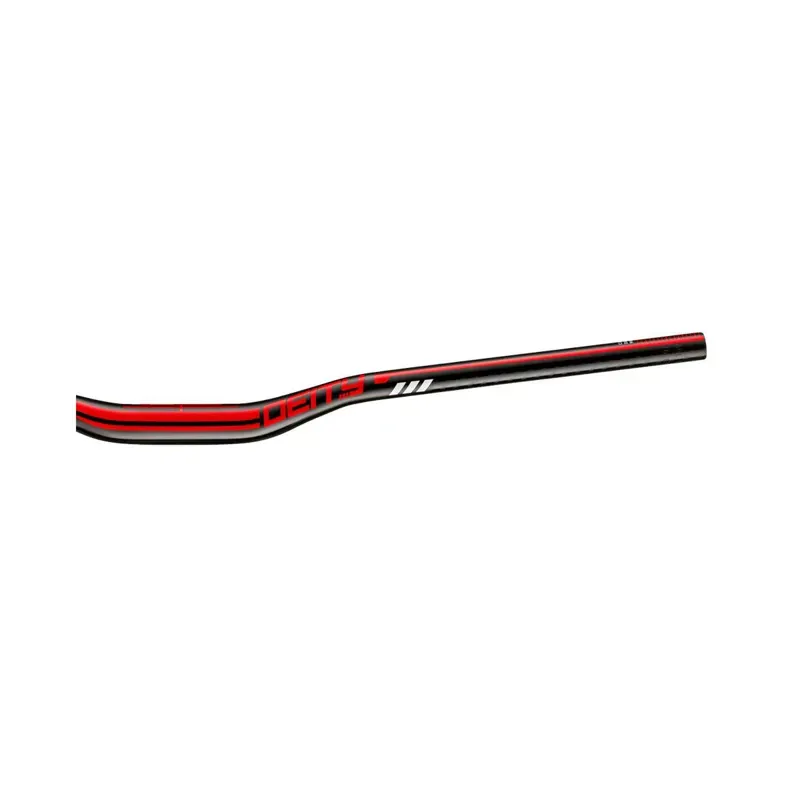 Deity Skyline 25mm Rise x 787mm Aluminium Handlebar in Red