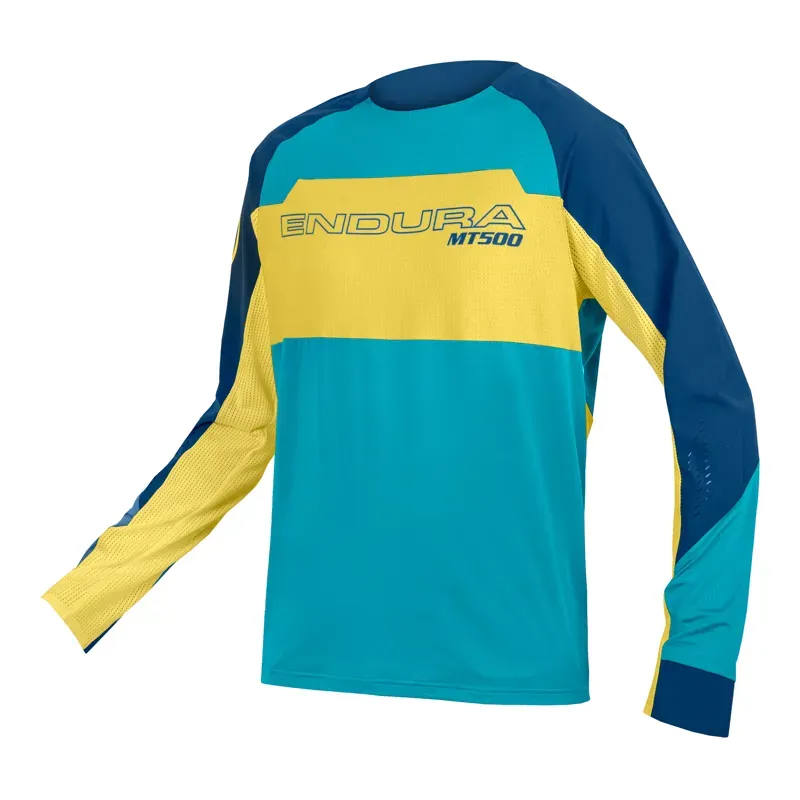 Endura MT500 Burner Lite L/S Jersey in Blueberry