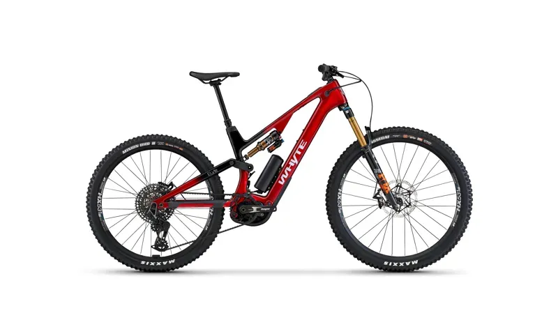 Whyte ELyte Evo Stag Works Trail/Enduro eMountain Bike in Ruby Red/Black