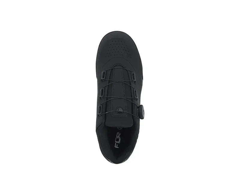 FLR Congo Pro Leather Flat Line Dial Shoes in Black-8