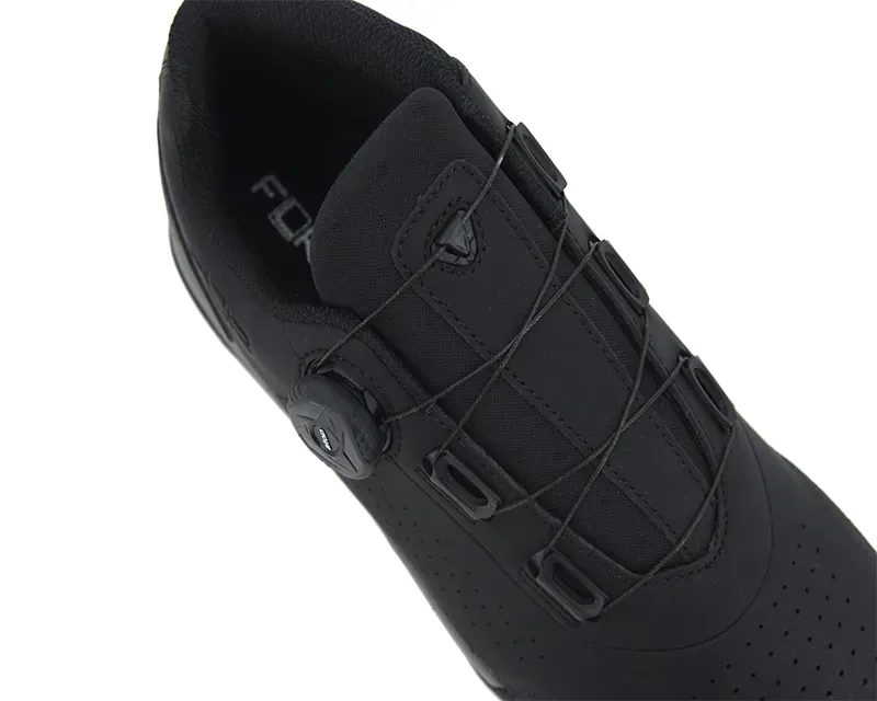 FLR Congo Pro Leather Flat Line Dial Shoes in Black-9