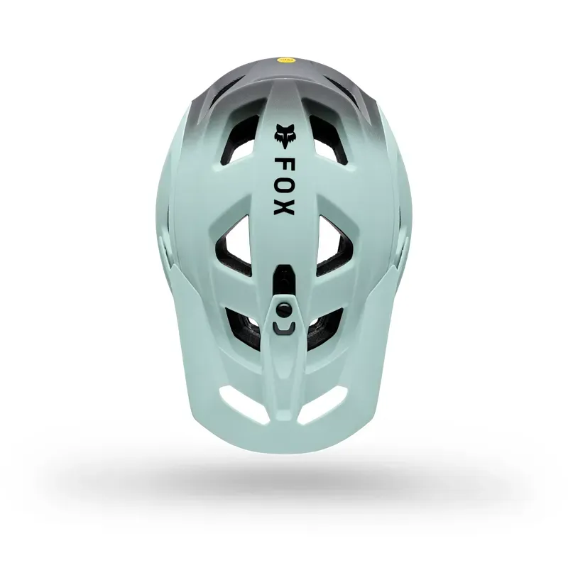 Fox Speedframe Pro Backfade Helmet in Frost Blue-2