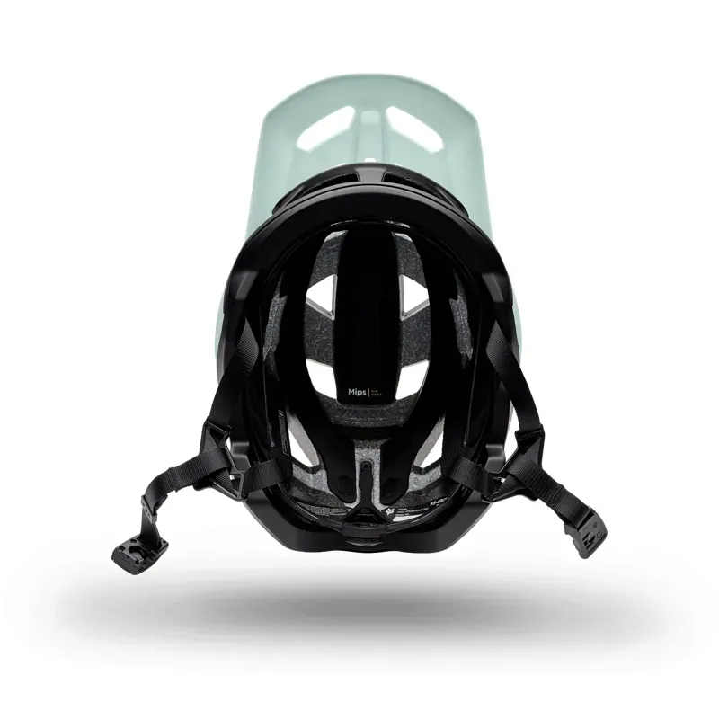 Fox Speedframe Pro Backfade Helmet in Frost Blue-4