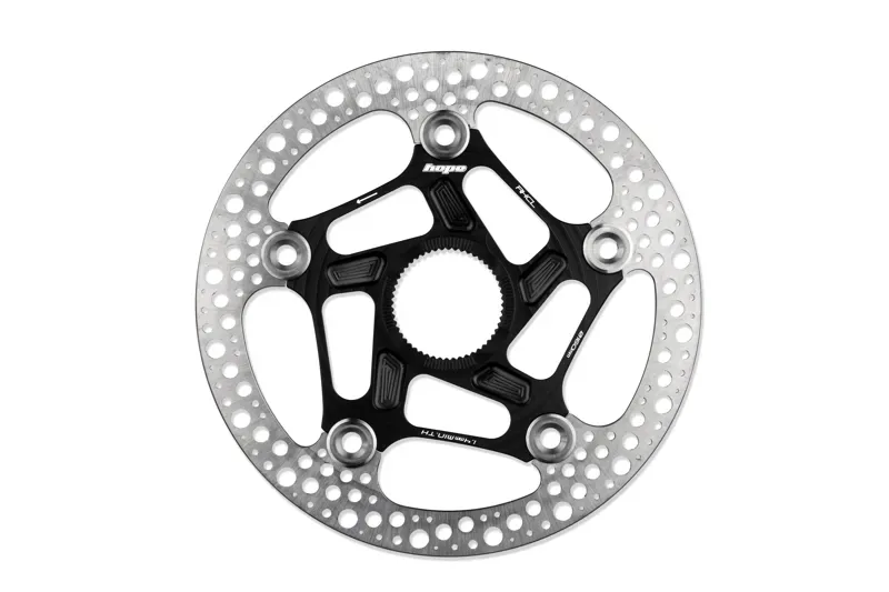 RX Centre Lock Disc - 160mm - Black centrelock