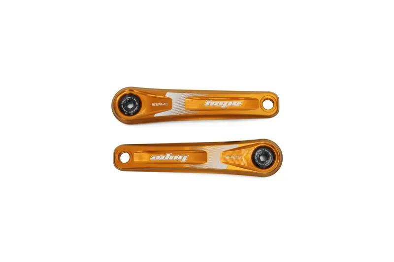 Hope E-Bike 155mm Narrow Crankset in Orange