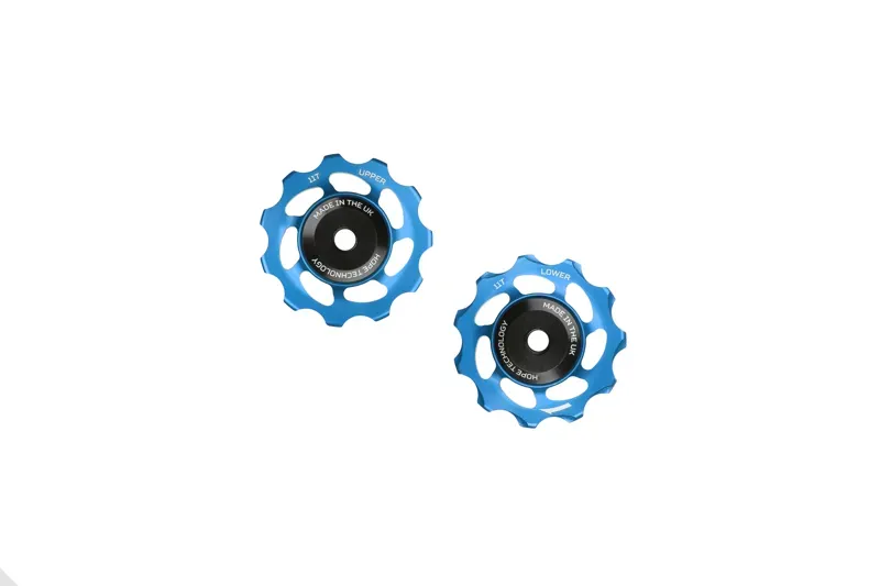 Hope 11 Tooth Jockey Wheel Pair in Blue