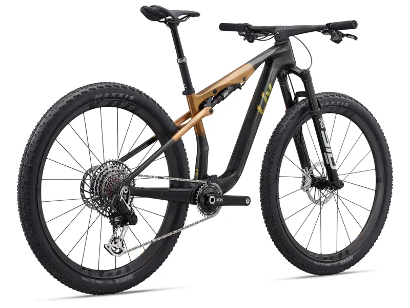 Liv Pique Advanced SL 0 Mountain Bike In Raw Carbon/Steampunk-1