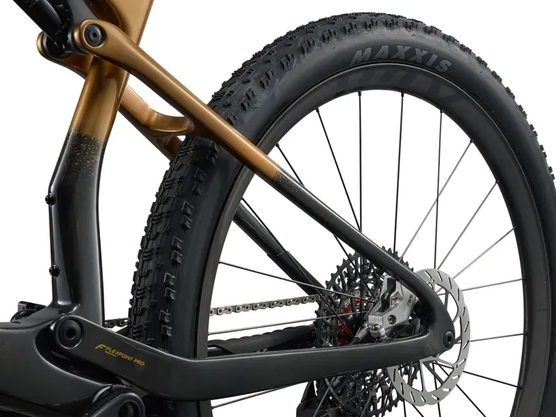Liv Pique Advanced SL 0 Mountain Bike In Raw Carbon/Steampunk-6