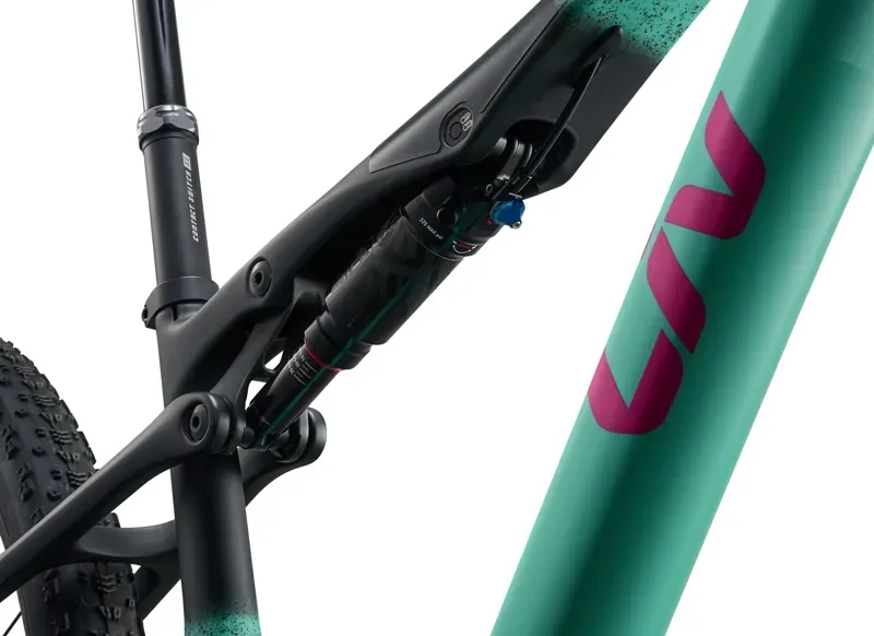 Liv Pique Advanced SL 1 Mountain Bike In Lake Green/Black-2