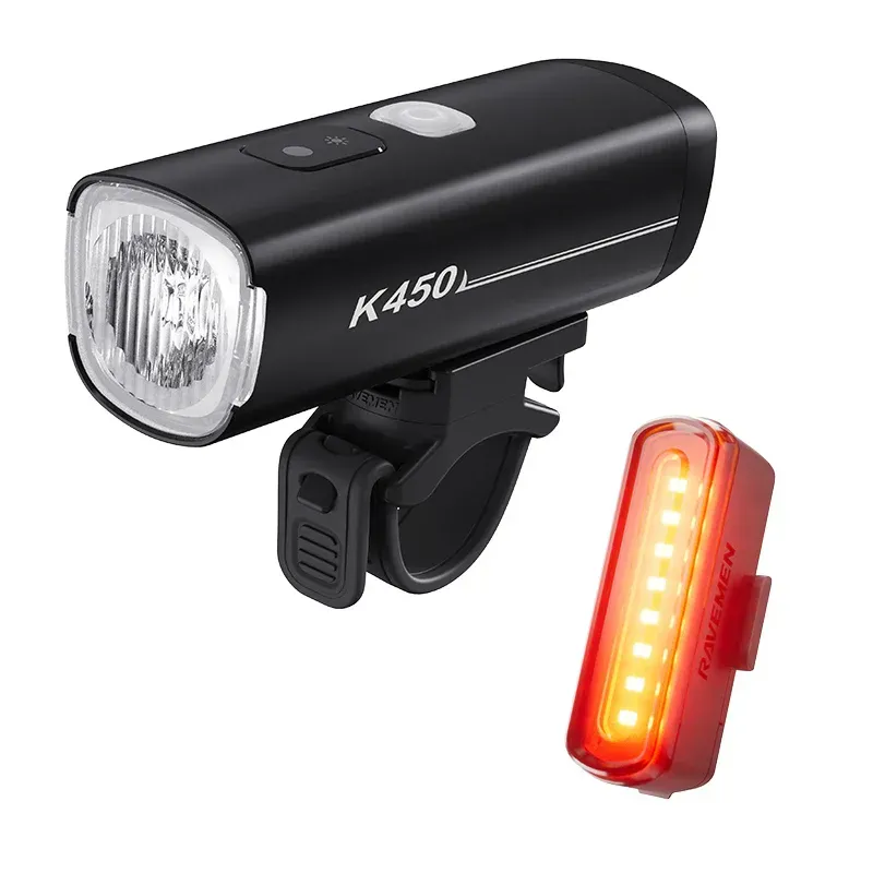 Ravemen LS31 K450/TR30 USB Recharge Lightset in Black