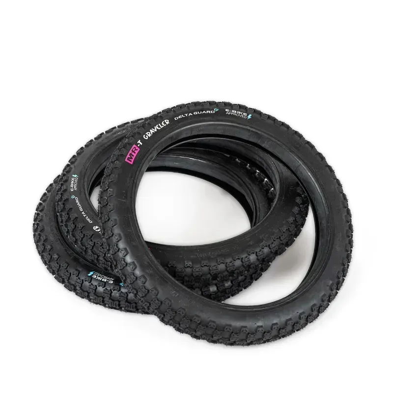 MiRiDER 16 Graveler Chunky E-Bike Tyre in Black