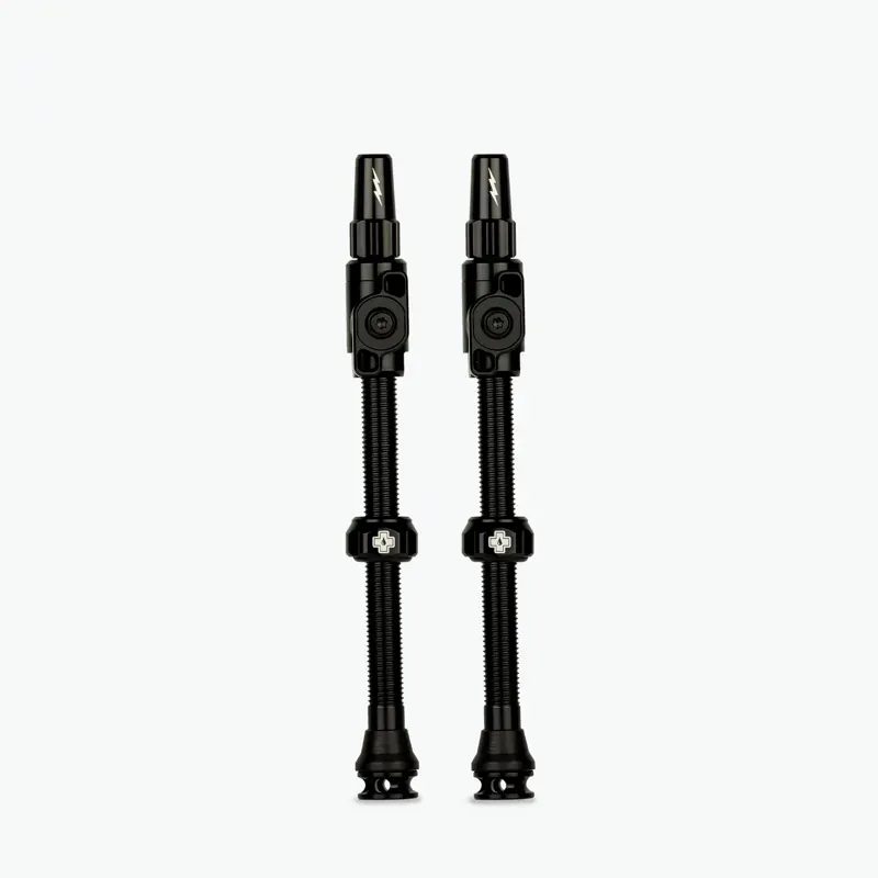 Muc-Off Big Bore Lite Tubeless 70mm Valve Stems in Black