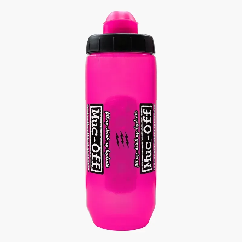 Muc-Off Fidlock Twist Bottle 450ml Pink With Base