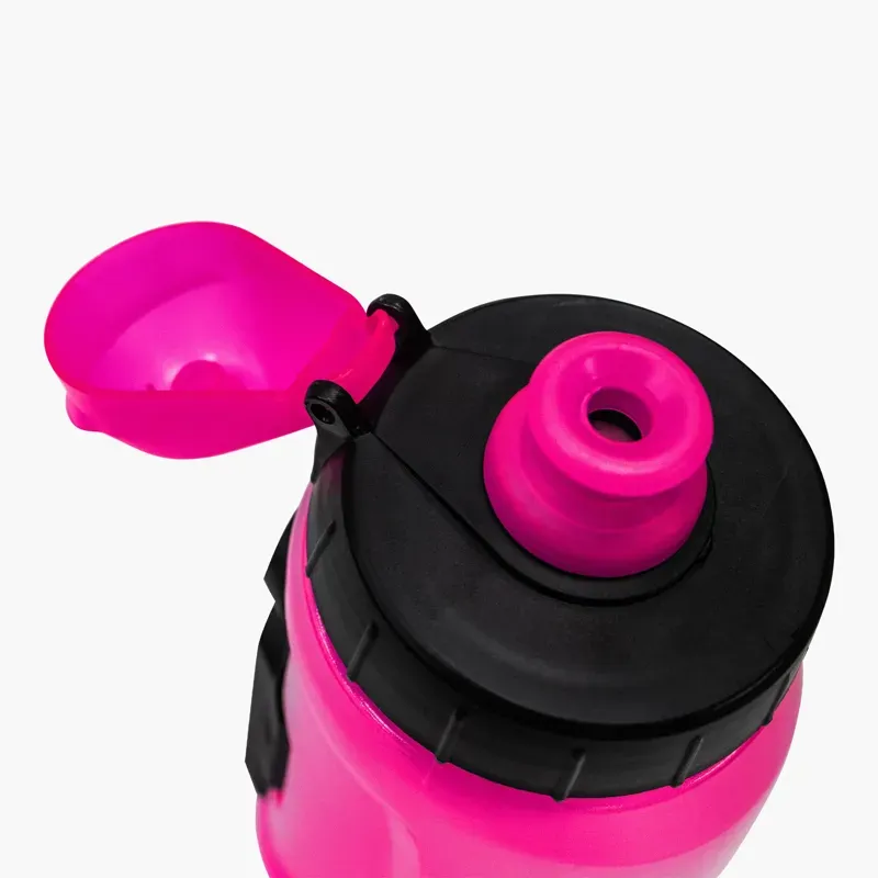Muc-Off Fidlock Twist Bottle 450ml Pink With Base-3