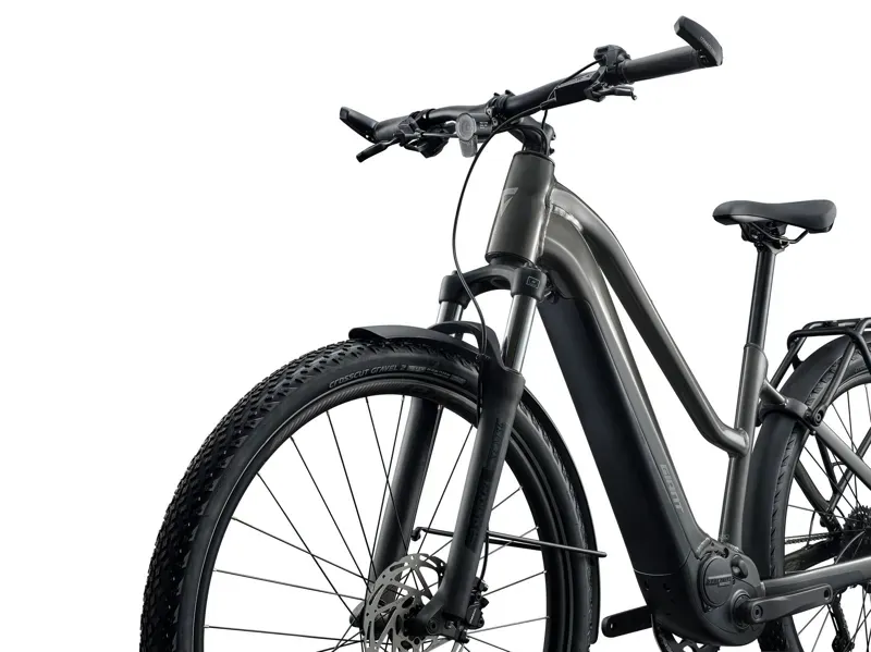 Giant Explore E+ 4 Stagger 25km/h eHybrid Bike in Stealth Chrome-1